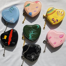 Load image into Gallery viewer, Accordion Heart Pouch