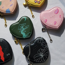 Load image into Gallery viewer, Accordion Heart Pouch