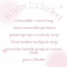 Load image into Gallery viewer, Lupico Convertible Concert Bag Preorder