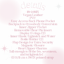 Load image into Gallery viewer, Lupico Convertible Concert Bag Preorder